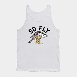 Peregrine Falcon Bird, Birdwatcher Vintage Tank Top